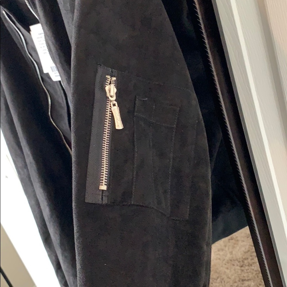 SSLR Black Suede Jacket - Picture 4 of 4